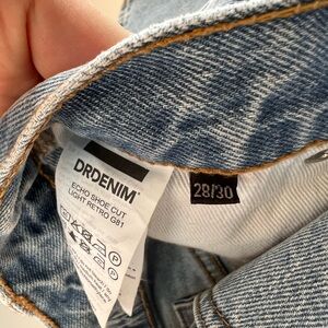 Dr Denim echo shoe cut denim